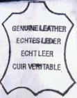 Kennzeichnungssymbol für echtes Leder