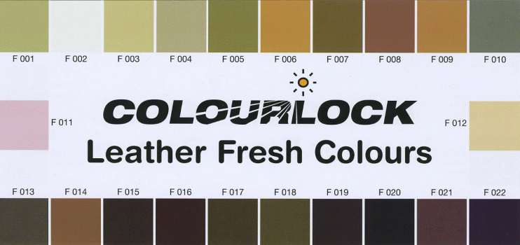 Colourlock Color Chart