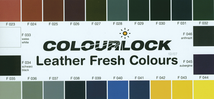 Colourlock Color Chart