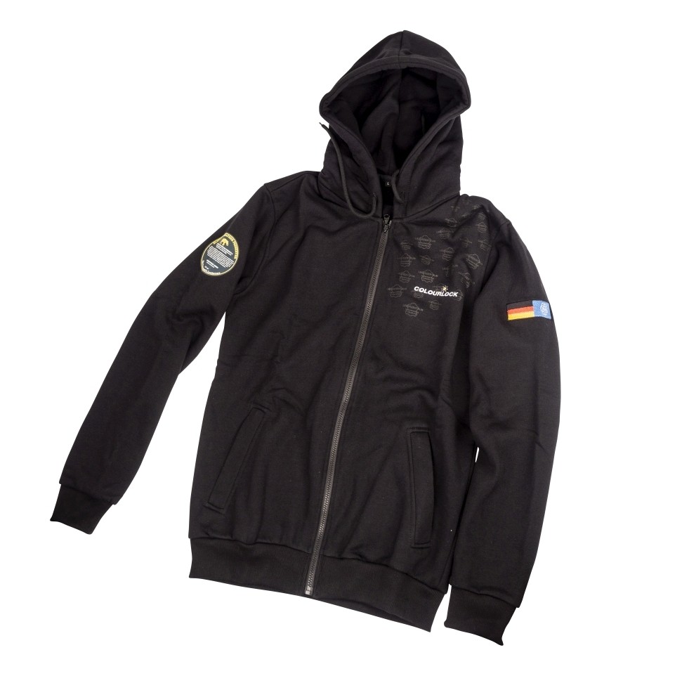 COLOURLOCK Sweatshirt-Jacke schwarz