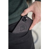 Autolackaffen Alcantara Smartphone Cover Handyschutzhülle anthrazit - für viele Modelle lieferbar