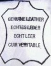Symbol zur Kennzeichnung eines Produktes aus echtem Leder.