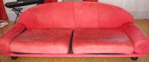 Nubuk-Sofa.